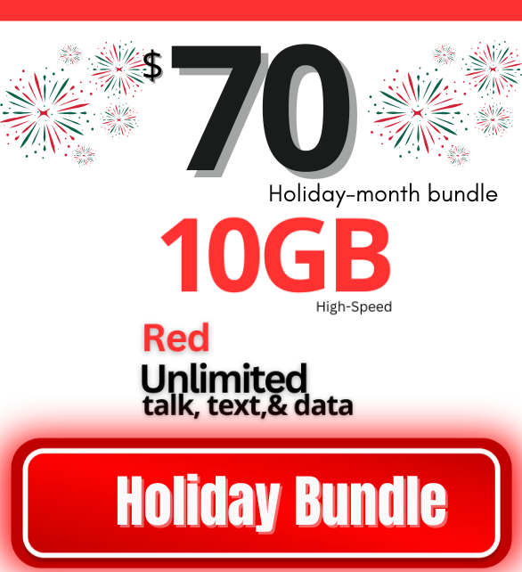 boom! Red 10G Holiday Bundle