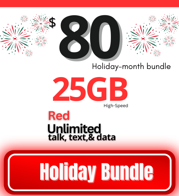 boom! Red 25G Holiday Bundle