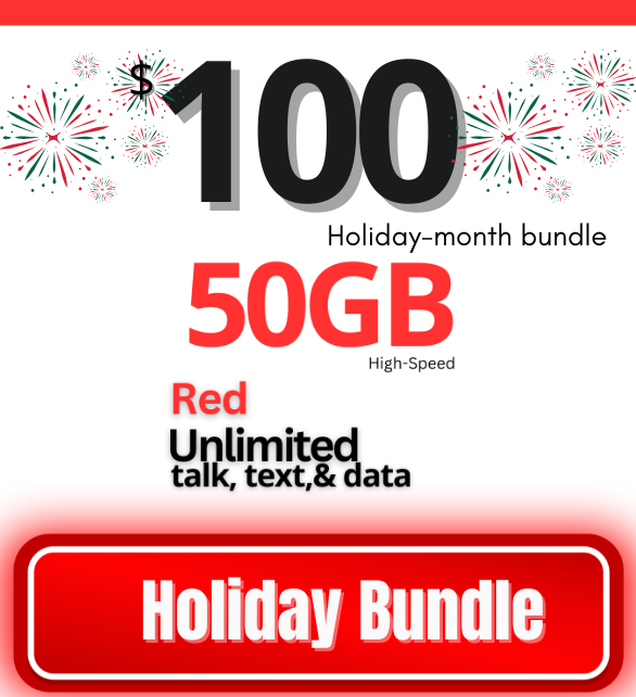 boom! Red 50G Holiday Bundle